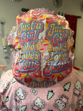 Load image into Gallery viewer, Just a girl that loves Jesus Bonnet
